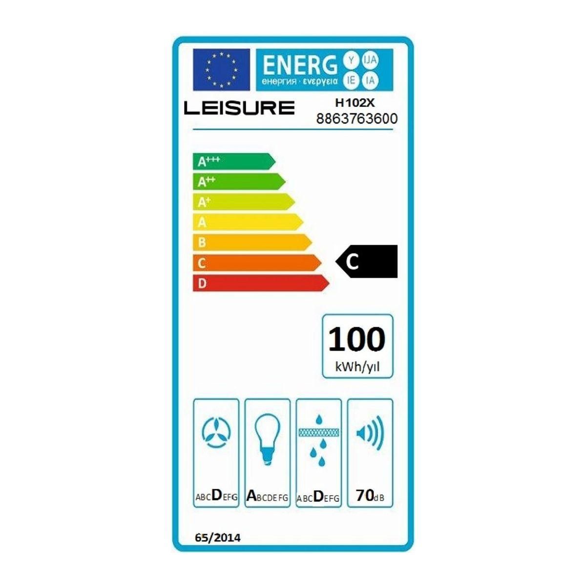 Leisure Hotte décorative murale H102X
