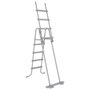 Voir la diapositive 3 : BESTWAY Bestway Echelle de piscine a 4 marches Flowclear 122 cm