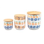 BJORN Bocal de cuisine NAPOLI - 3 pièces - Agrume