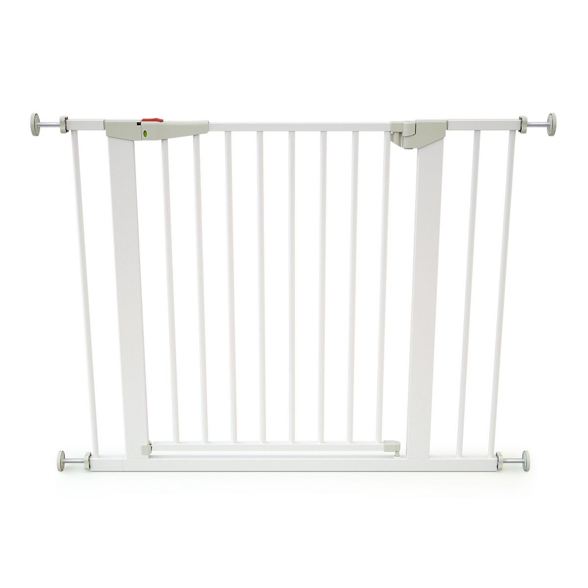 WEBABY Extension barrière de sécurité bébé en acier Blanc