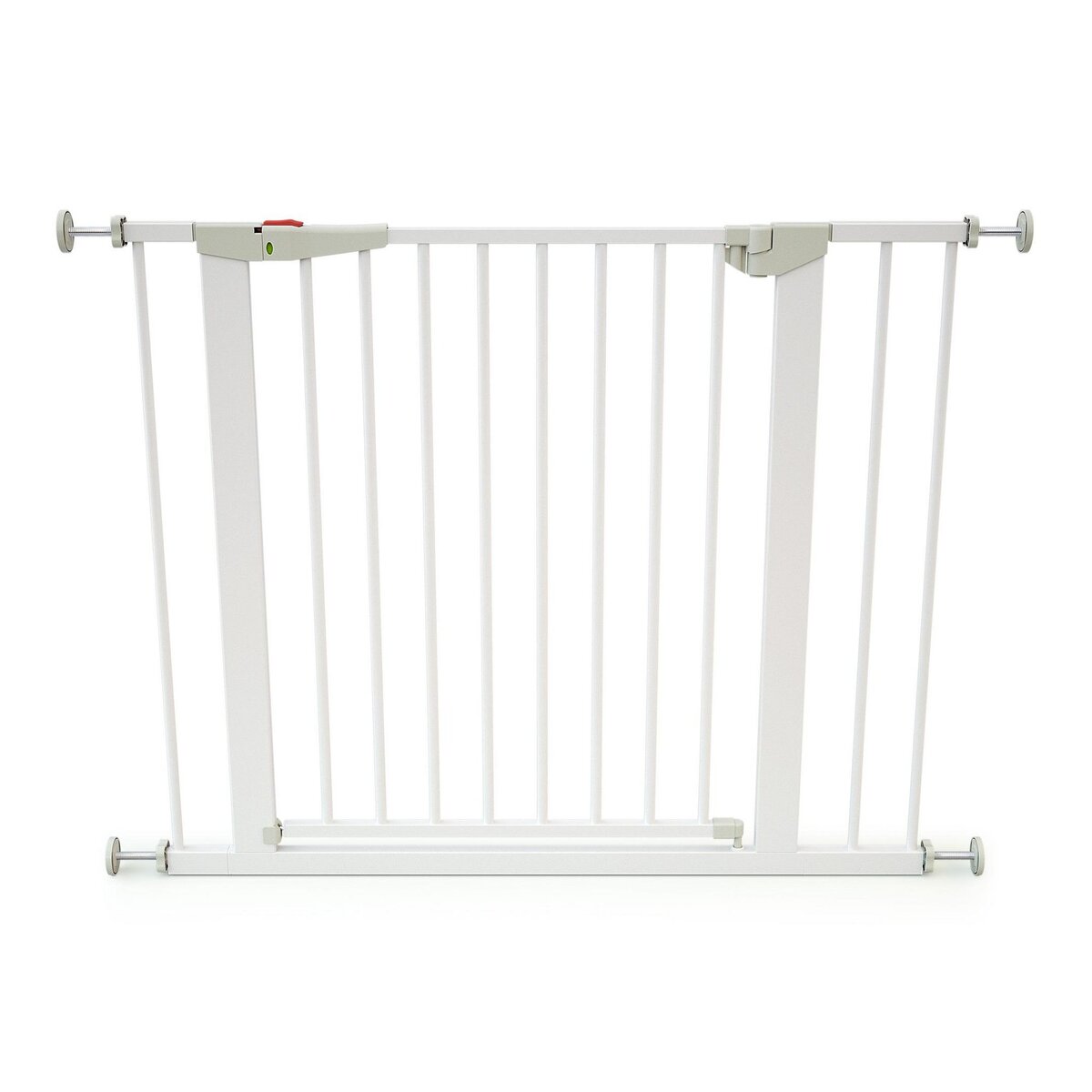 WEBABY Extension barrière de sécurité bébé en acier Blanc