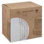 Voir la diapositive 5 : SECRET DE GOURMET Service de Table 18 Pièces  Berbère  27cm Blanc