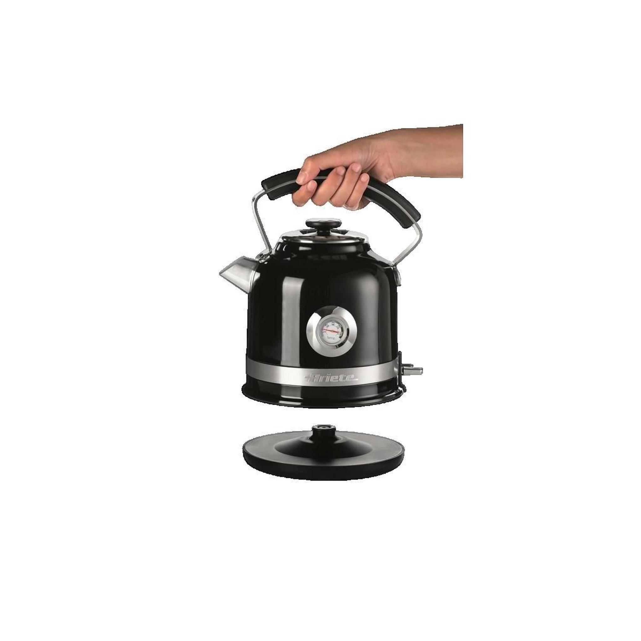Voir la diapositive 3 : ARIETE Bouilloire électrique Ariete Moderna 2854/02 1.7 l Noir