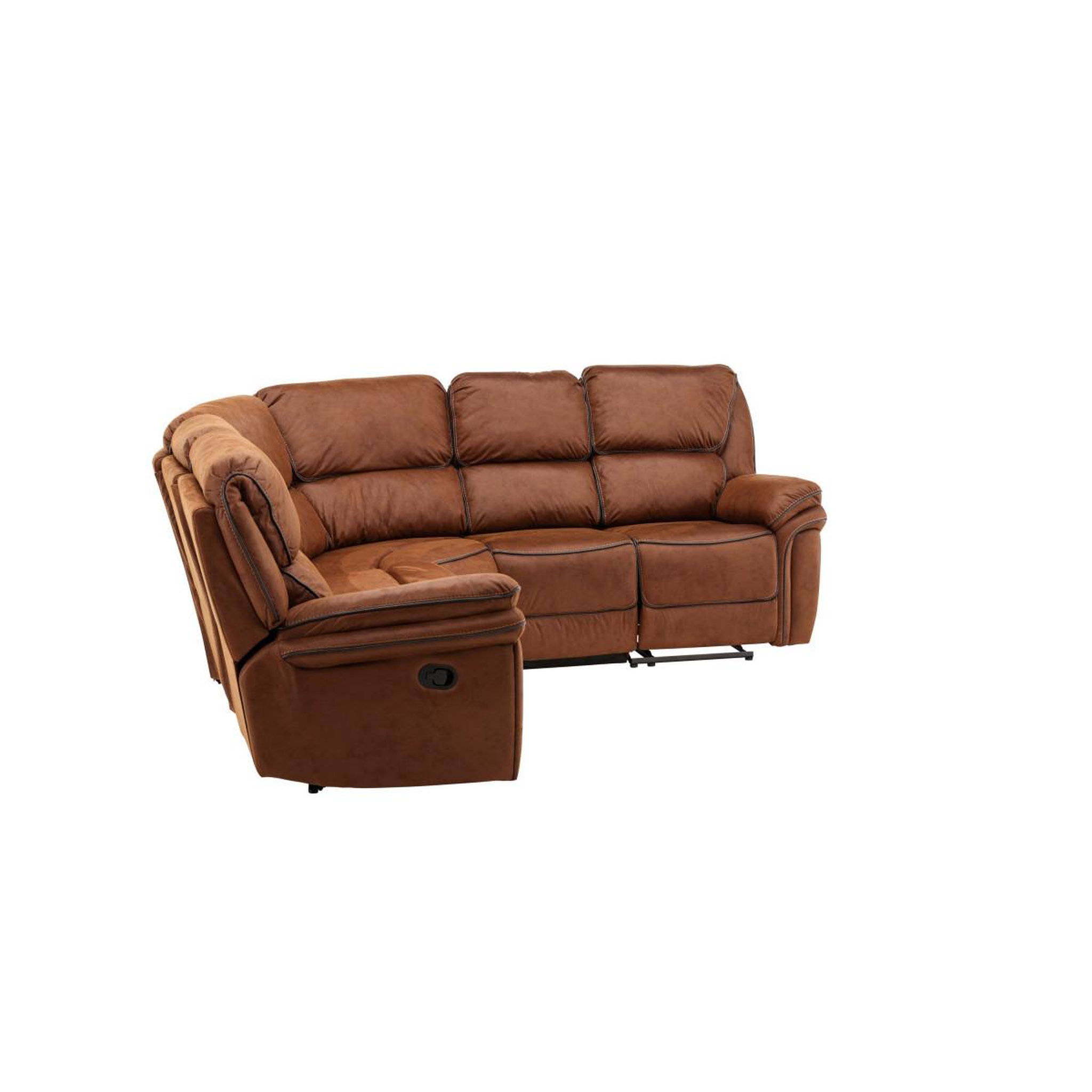 Voir la diapositive 4 : Paris Prix Canapé d'angle de relaxation  saranda  169cm marron