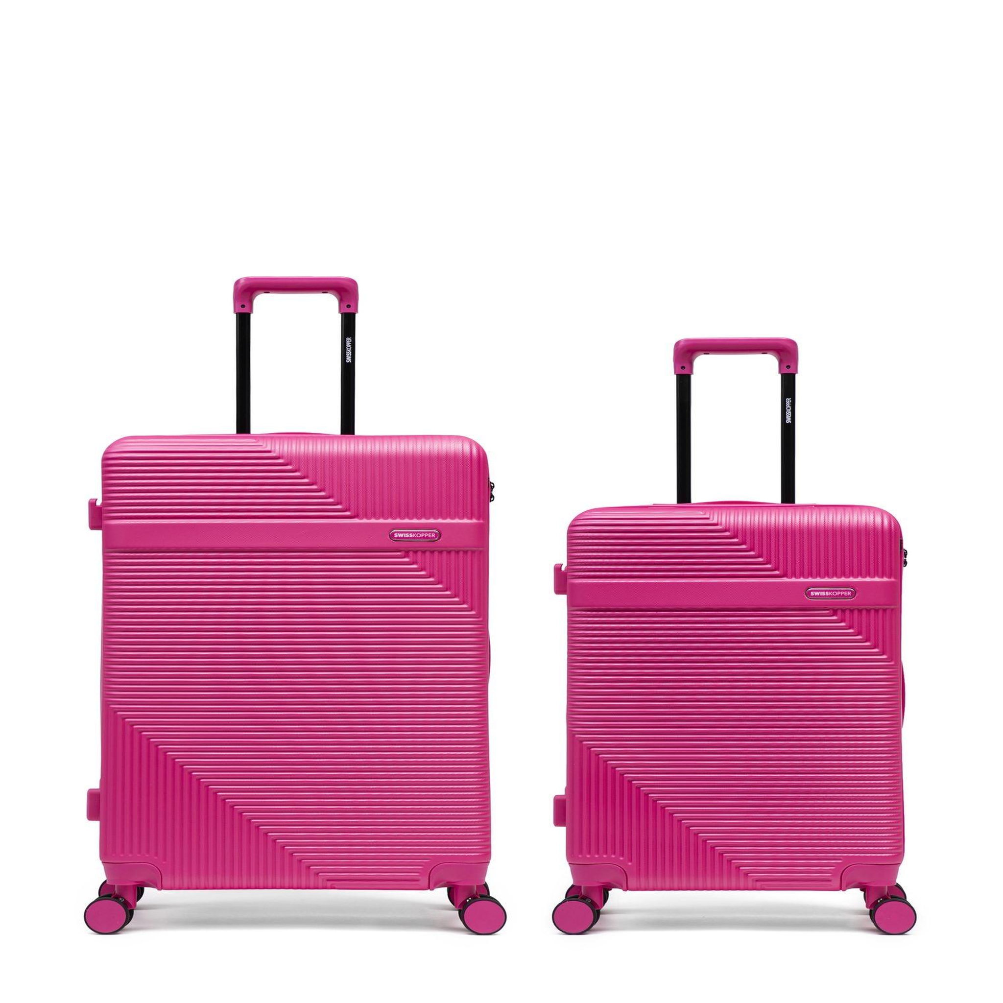 SWISS KOPPER Lot de 2 Valises Rigides Grand Format et Taille Moyenne WOHLEN