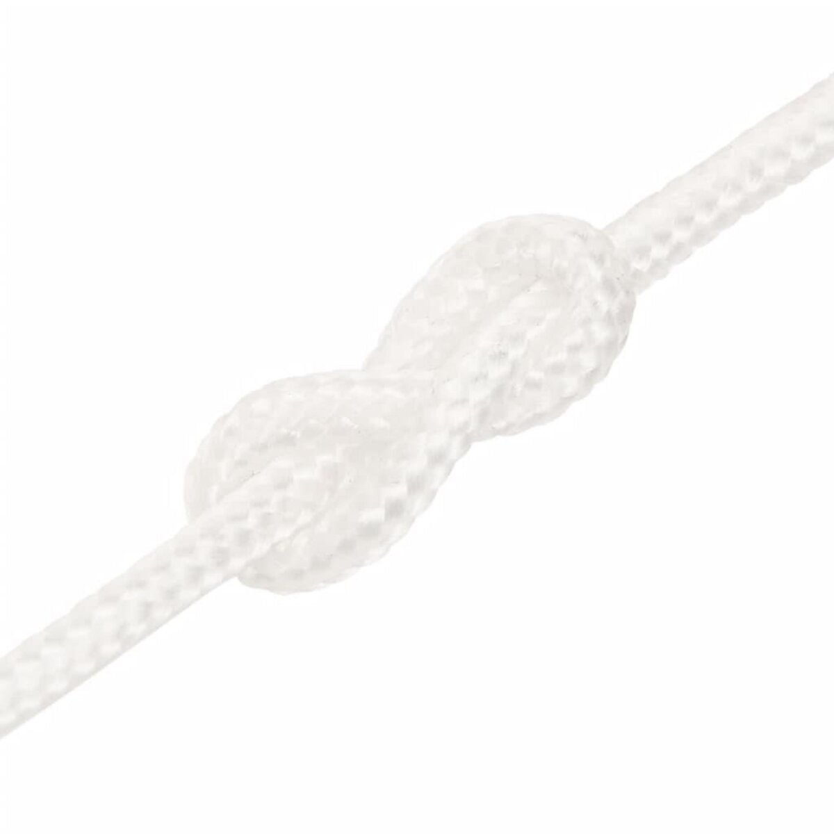 VIDAXL Corde de bateau Blanc complet 5 mm 100 m Polypropylene