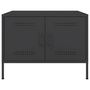 Voir la diapositive 5 : VIDAXL Table basse noir 68x50x50,5 cm acier