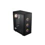 Voir la diapositive 2 : Fortron Boîtier PC FSP CMT340 Plus avec panneaux en verre trempé et éclairage ARGB