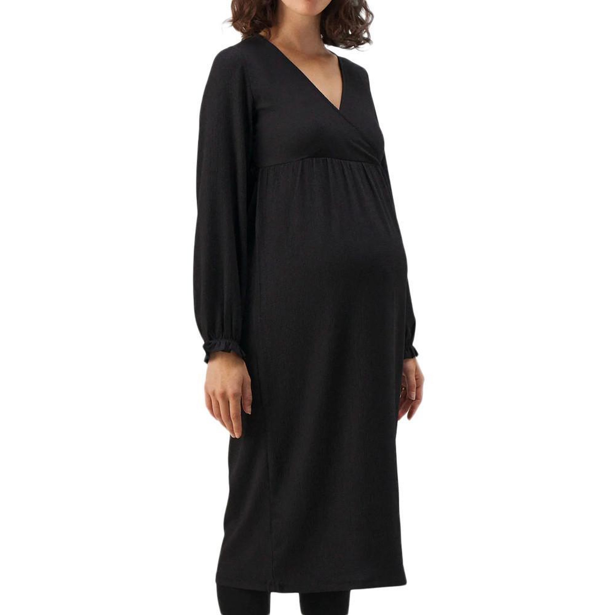 MAMALICIOUS Robe Noire Femme Mamalicious Naomi. Coloris disponibles : Noir