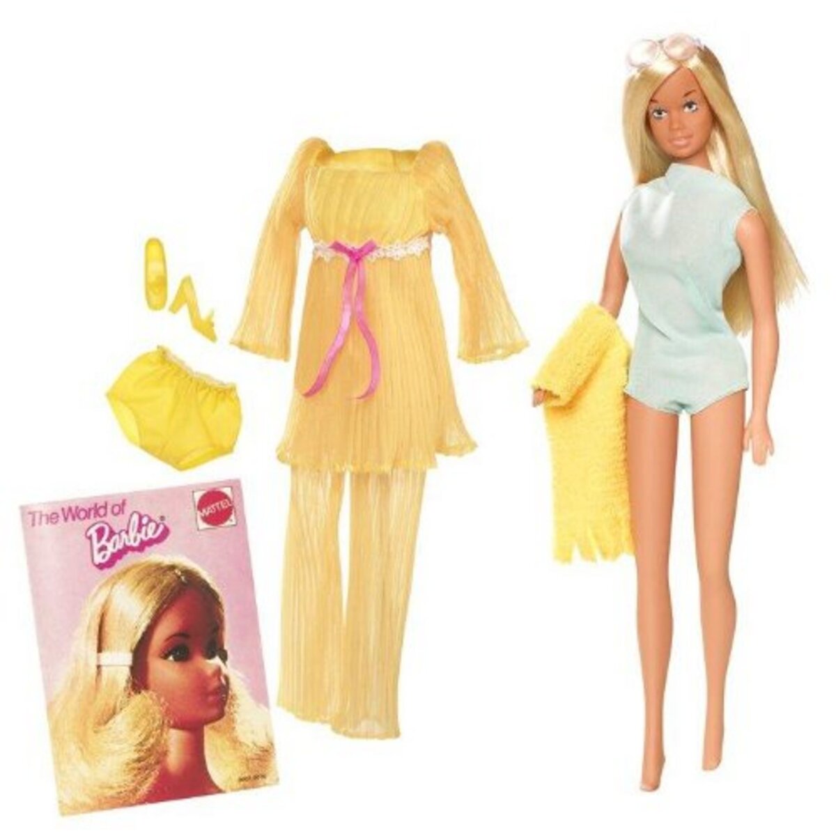 MATTEL Coffret poupée Barbie Malibu 1971
