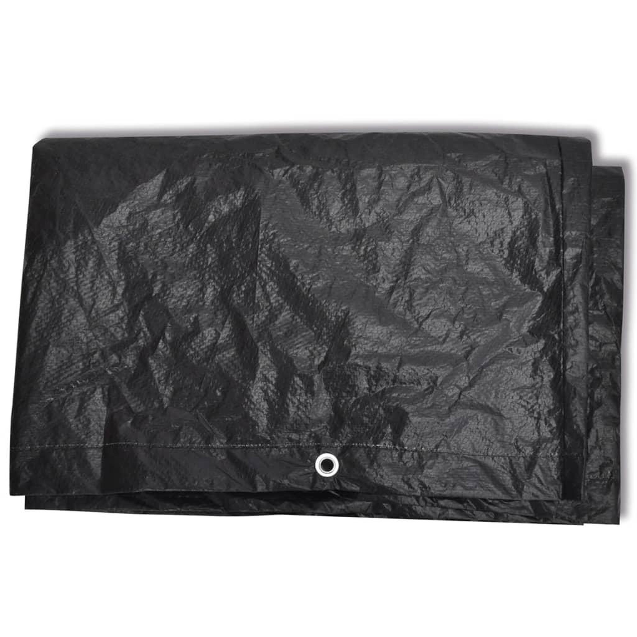 Voir la diapositive 5 : VIDAXL Housses de salon de jardin 2 pcs 8 œillets 122x112x98 cm