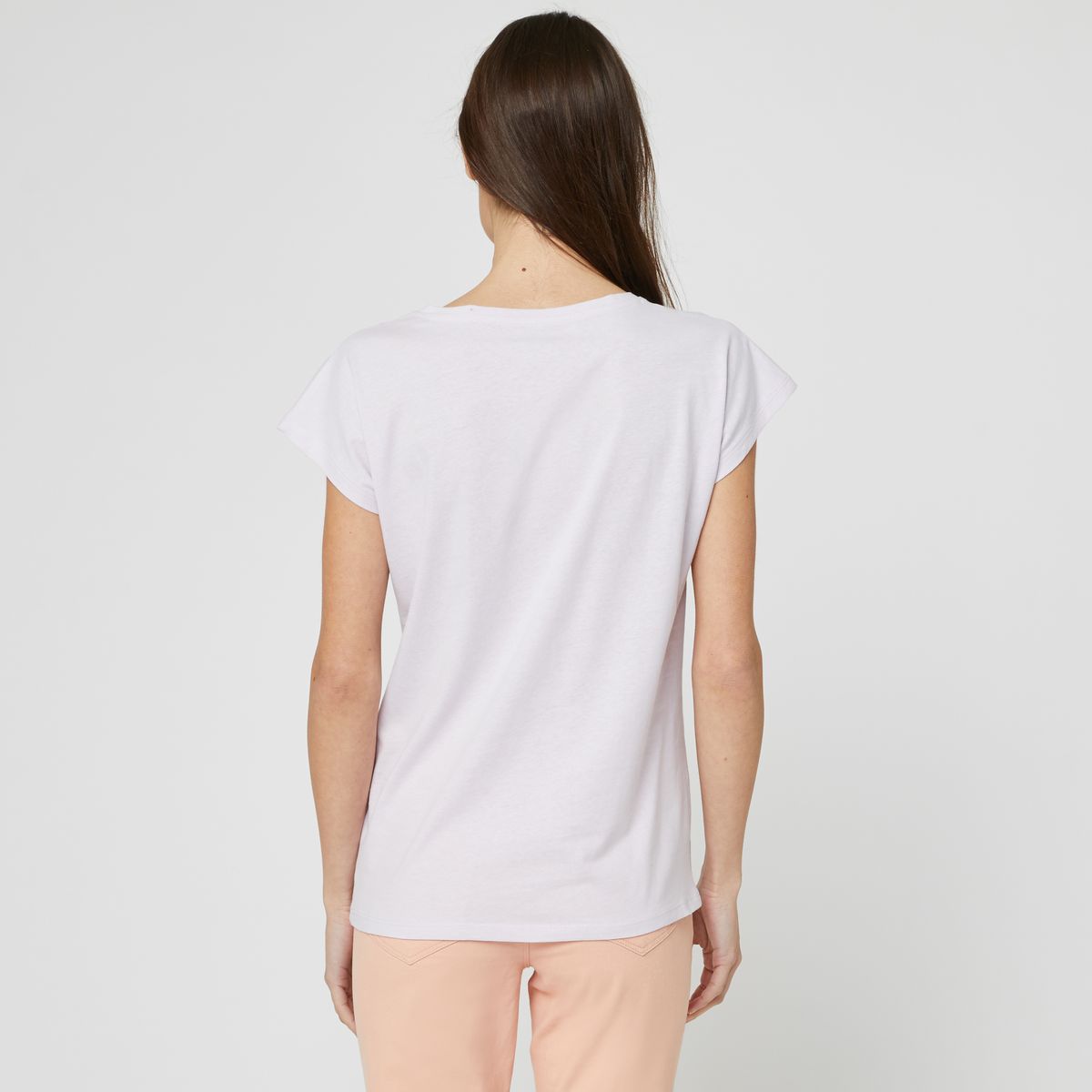 INEXTENSO T-shirt parme femme