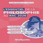 L'ESSENTIEL DE LA PHILOSOPHIE AU BAC. EDITION 2026, Duits Emmanuel-Juste