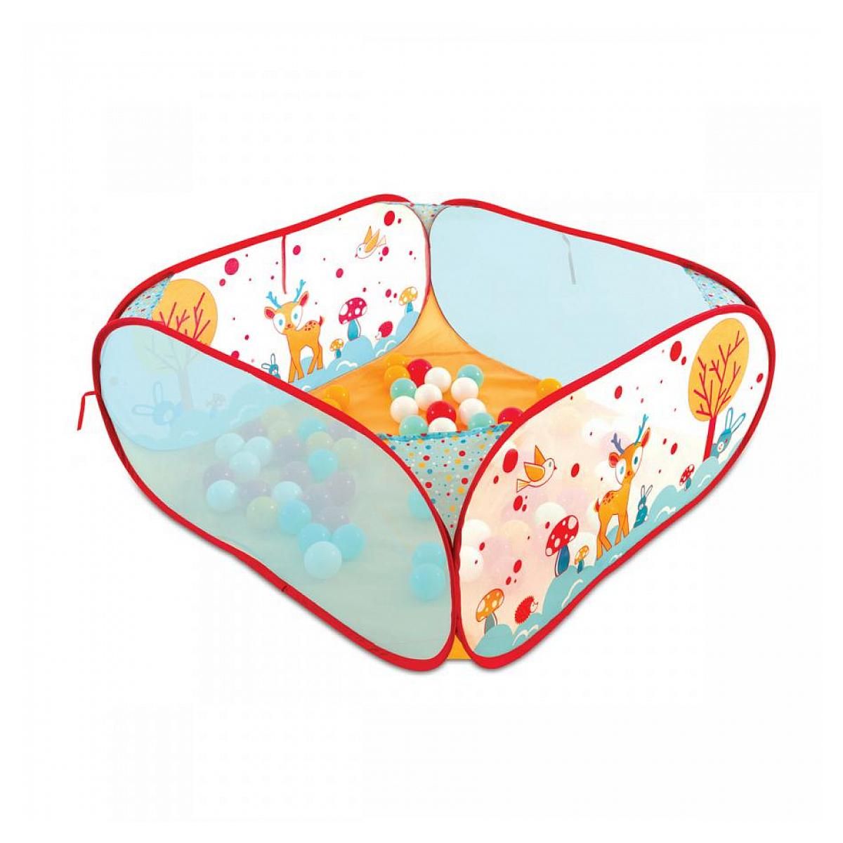 LUDI Aire d'éveil pop-up lapin