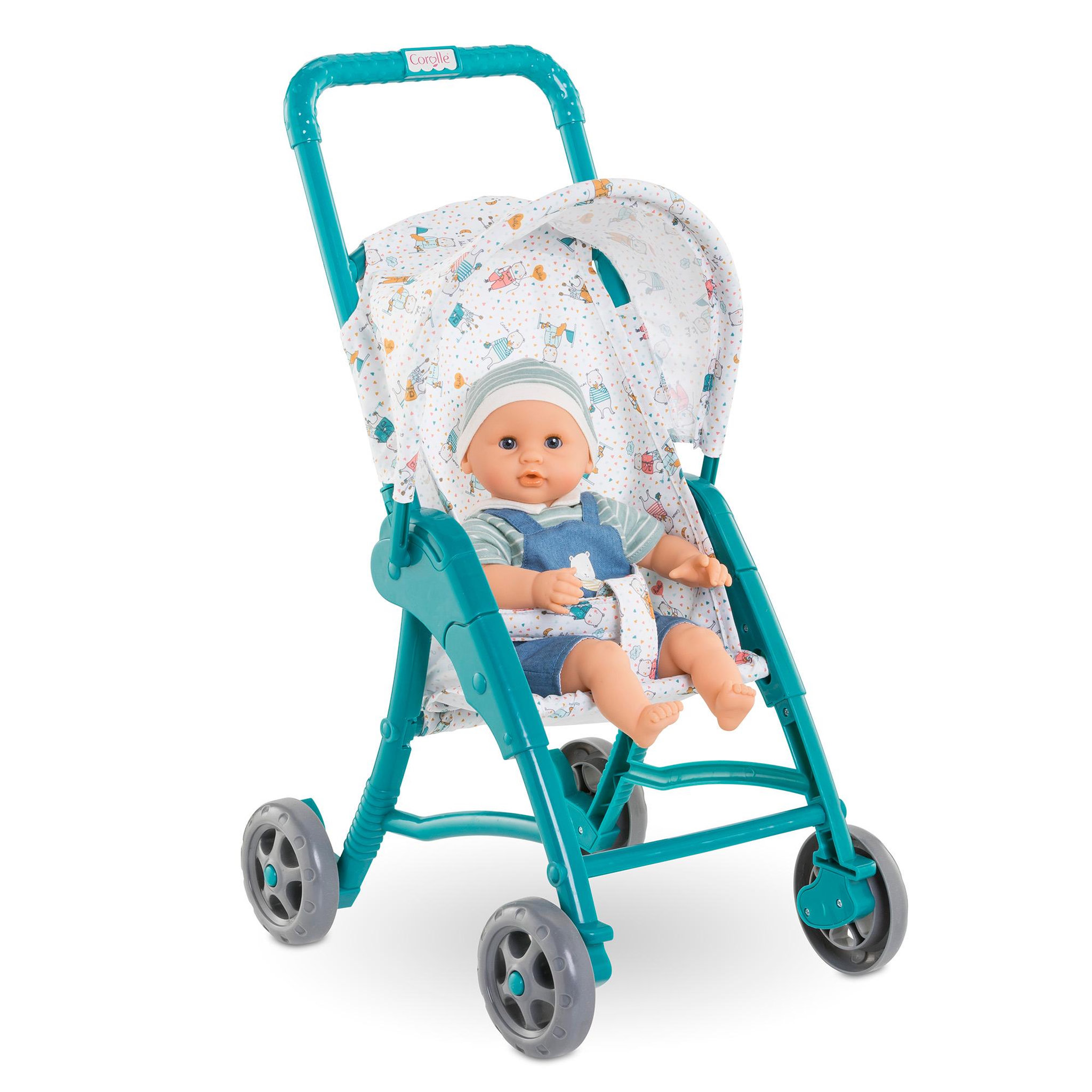 Voir la diapositive 3 : COROLLE Poussette Oursons pour poupon 30 cm
