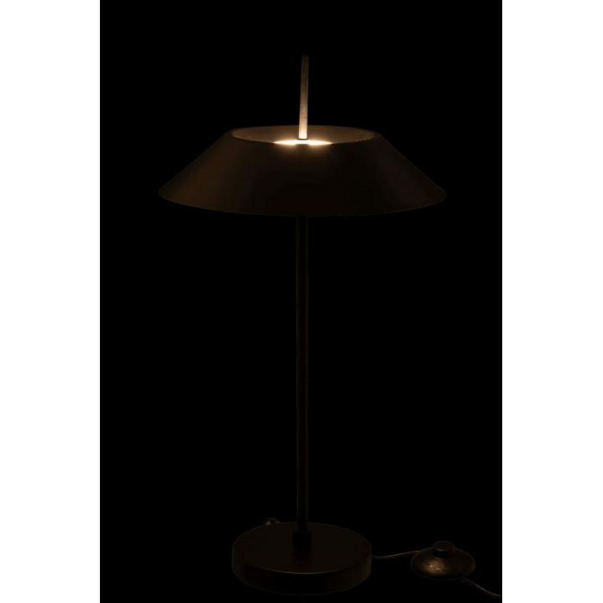 Paris Prix Lampe à Poser LED en Métal  Christi  56cm Noir