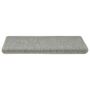 Voir la diapositive 4 : VIDAXL Tapis d'escalier autocollants 15 pcs 65x21x4 cm Gris