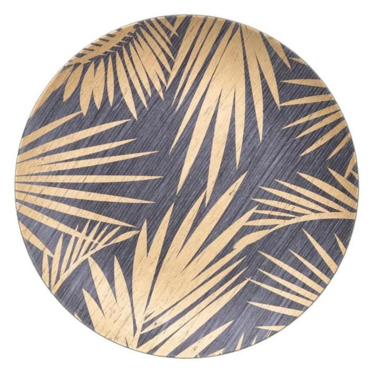 FEERIC LIGHT & CHRISTMAS Assiette de Présentation  Galerie des Merveilles  33cm Noir