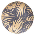 FEERIC LIGHT & CHRISTMAS Assiette de Présentation  Galerie des Merveilles  33cm Noir