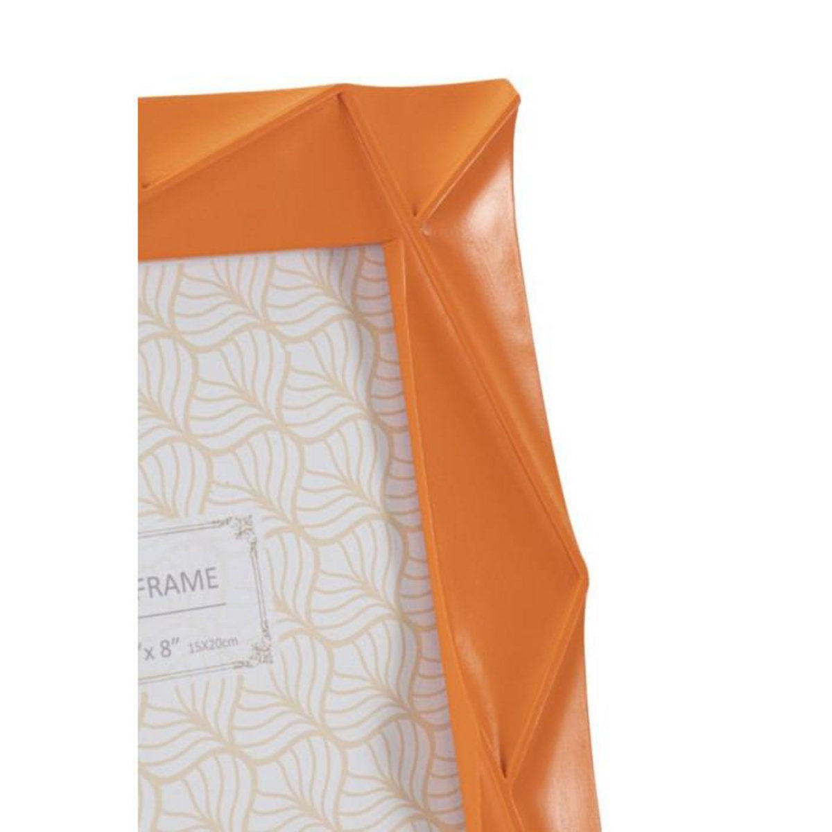 Paris Prix Cadre Photo Déco en Résine  Orangy  15x20cm Orange