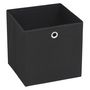 Voir la diapositive 3 : VIDAXL Boîtes de rangement 10 pcs Tissu intisse 28x28x28 cm Noir