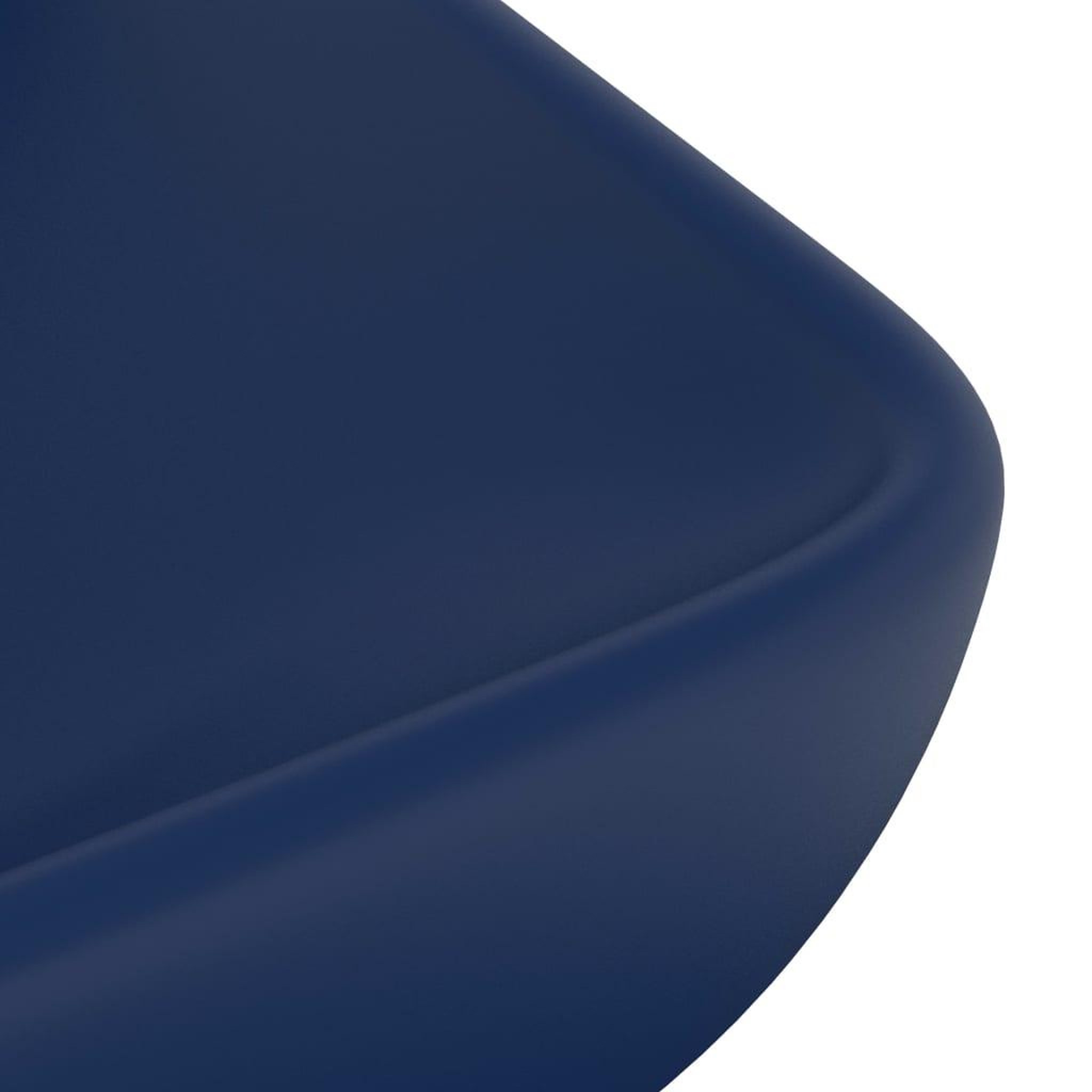 Voir la diapositive 5 : VIDAXL Lavabo de luxe rectangulaire Bleu fonce mat 71x38 cm Ceramique