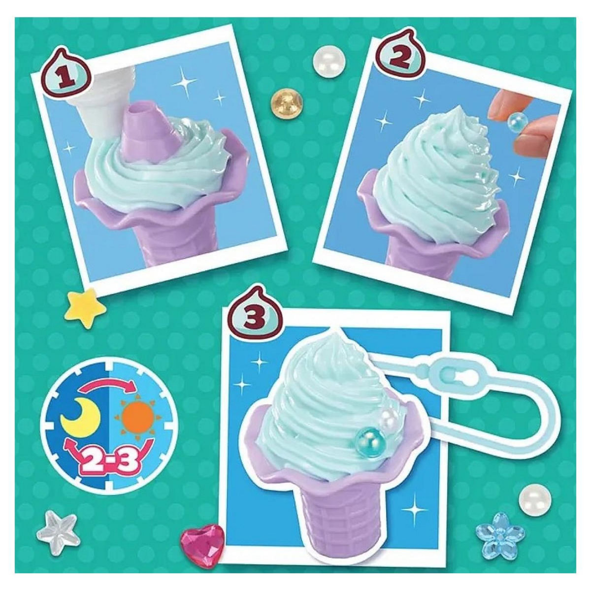 Aquabeads Pati-School Le kit de décoration Bleu