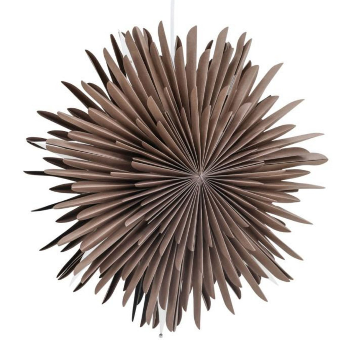 Paris Prix Lampe Suspension Design  Selen  60cm Marron