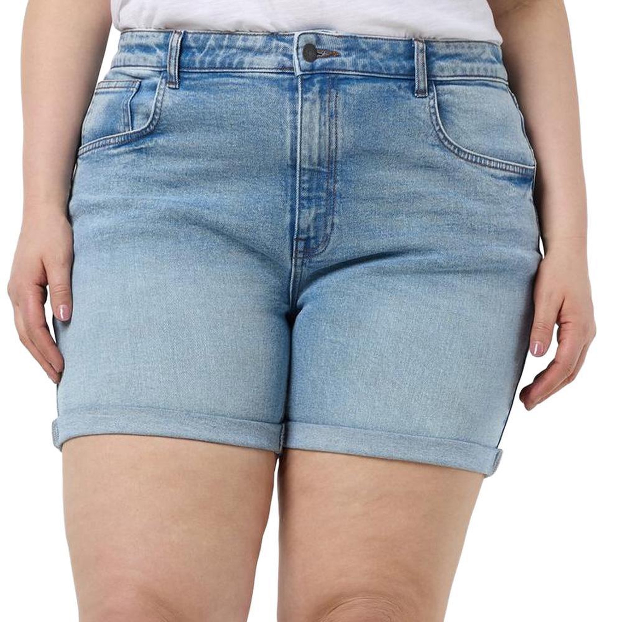 NOISY MAY Short Bleu Femme Noisy May Moni. Coloris disponibles : Bleu