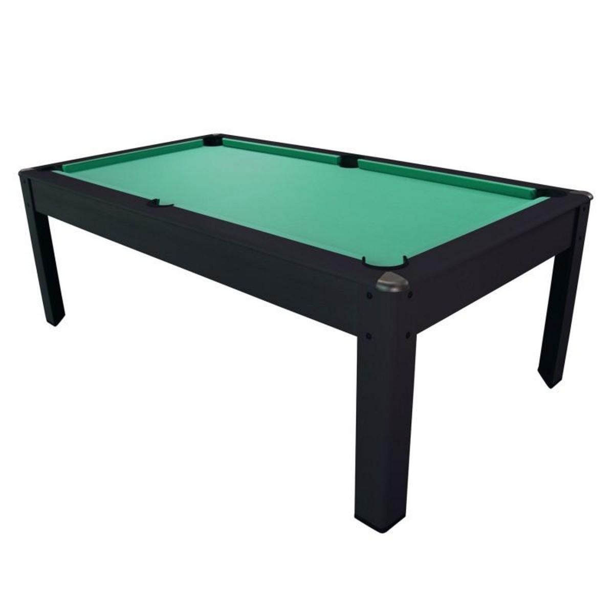 PLAY4FUN Billard Américain HARMONY 6Ft - 206,5 x 116,5 x 80 cm avec accessoires - Couleur Noir