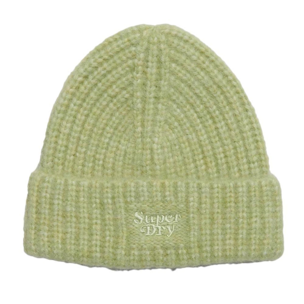 Calvin Klein Bonnet Vert Femme Superdry Rib Knit Beanie