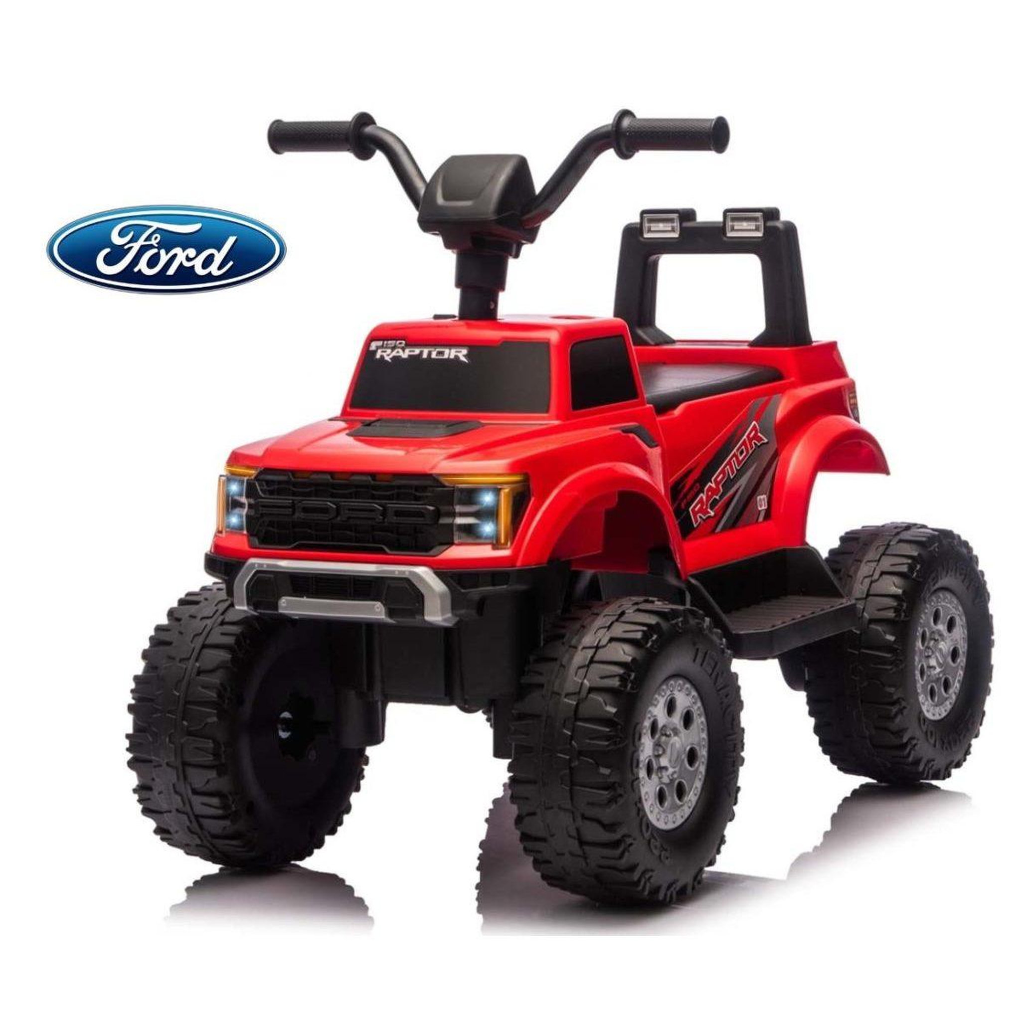 Voir la diapositive 4 : MILLY MALLY Voiture électrique  ford f-150 raptor rouge - 2 moteurs