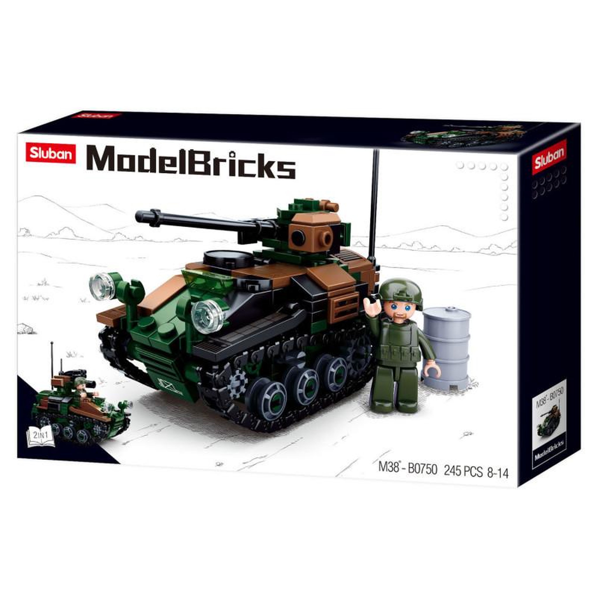 Sluban Sluban Small Tank