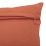 Voir la diapositive 2 : ATMOSPHERA Coussin Déco Déhoussable  Otto  38x38cm Terracotta