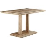 Habitat et Jardin Table repas  Alina  - 130 x 80 x 75 cm - Chêne