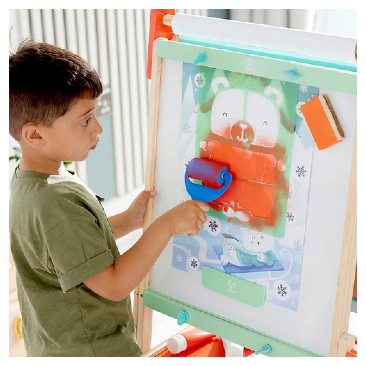 Hape Sponge painting fun - Set de peinture creatif