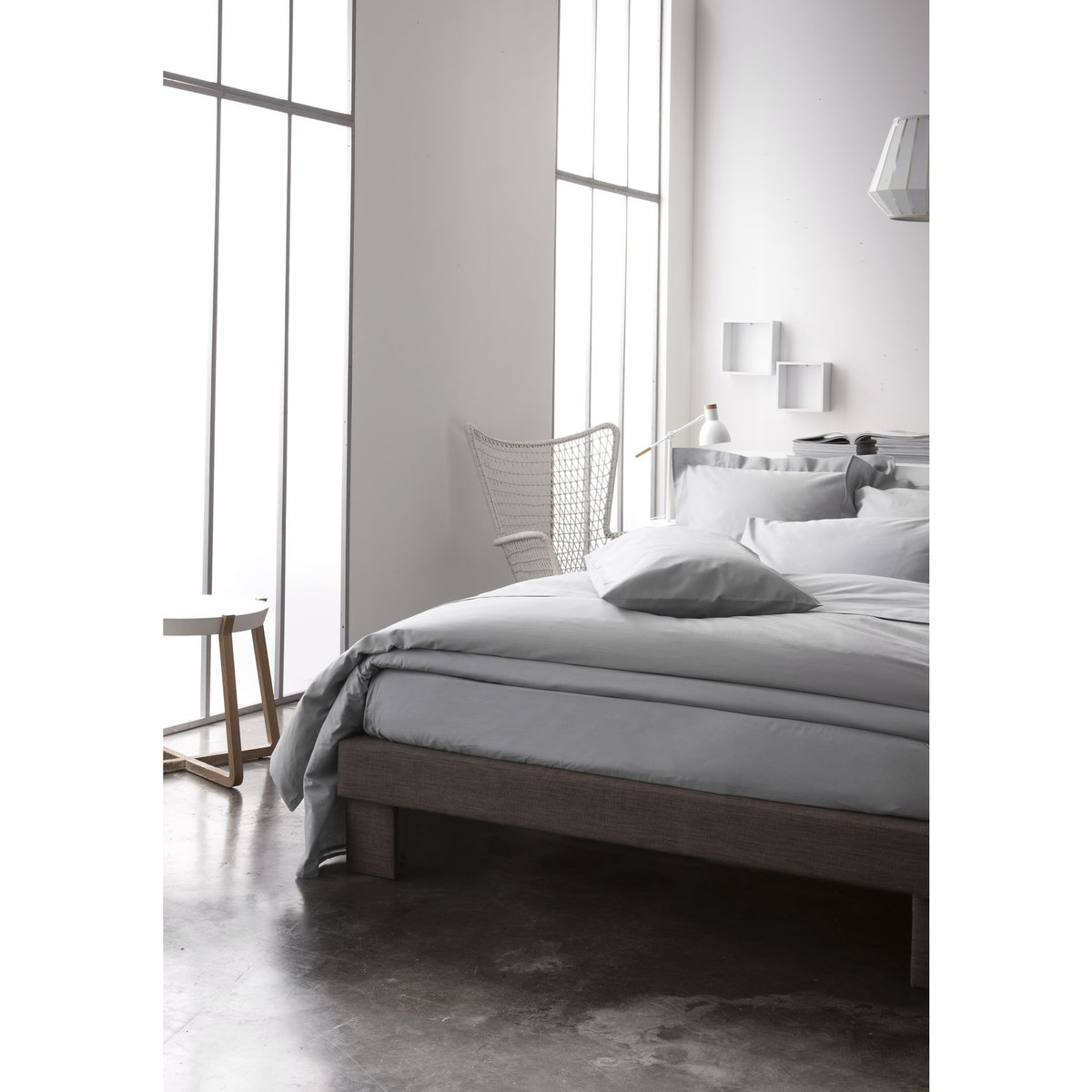 TODAY Drap housse uni coton 57 fils