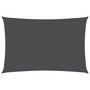 Voir la diapositive 2 : VIDAXL Voile de parasol tissu oxford rectangulaire 6x8 m anthracite