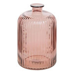 ATMOSPHERA Vase Design en Verre  Luz  23cm Rose