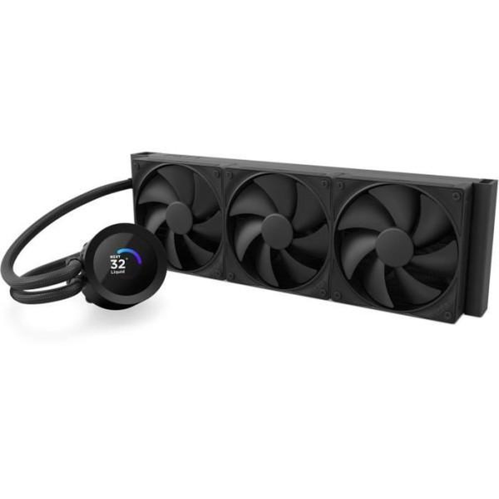 Voir la diapositive 4 : NZXT Watercooling - NZXT - RL-KN360-B2 - Kraken Plus 360 - Écran LCD 1.54 personnalisable - Noir