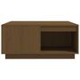 Voir la diapositive 5 : VIDAXL Table basse Marron miel 80x81x36,5 cm Bois massif de pin