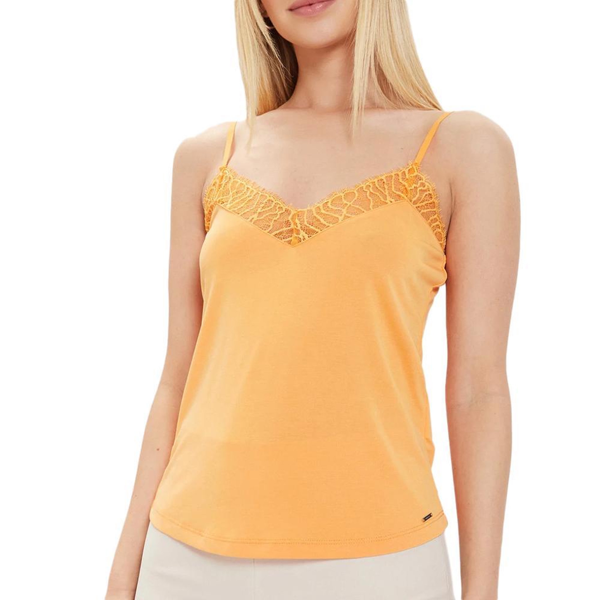 MORGAN Débardeur Orange Femme Morgan Betty. Coloris disponibles : Orange