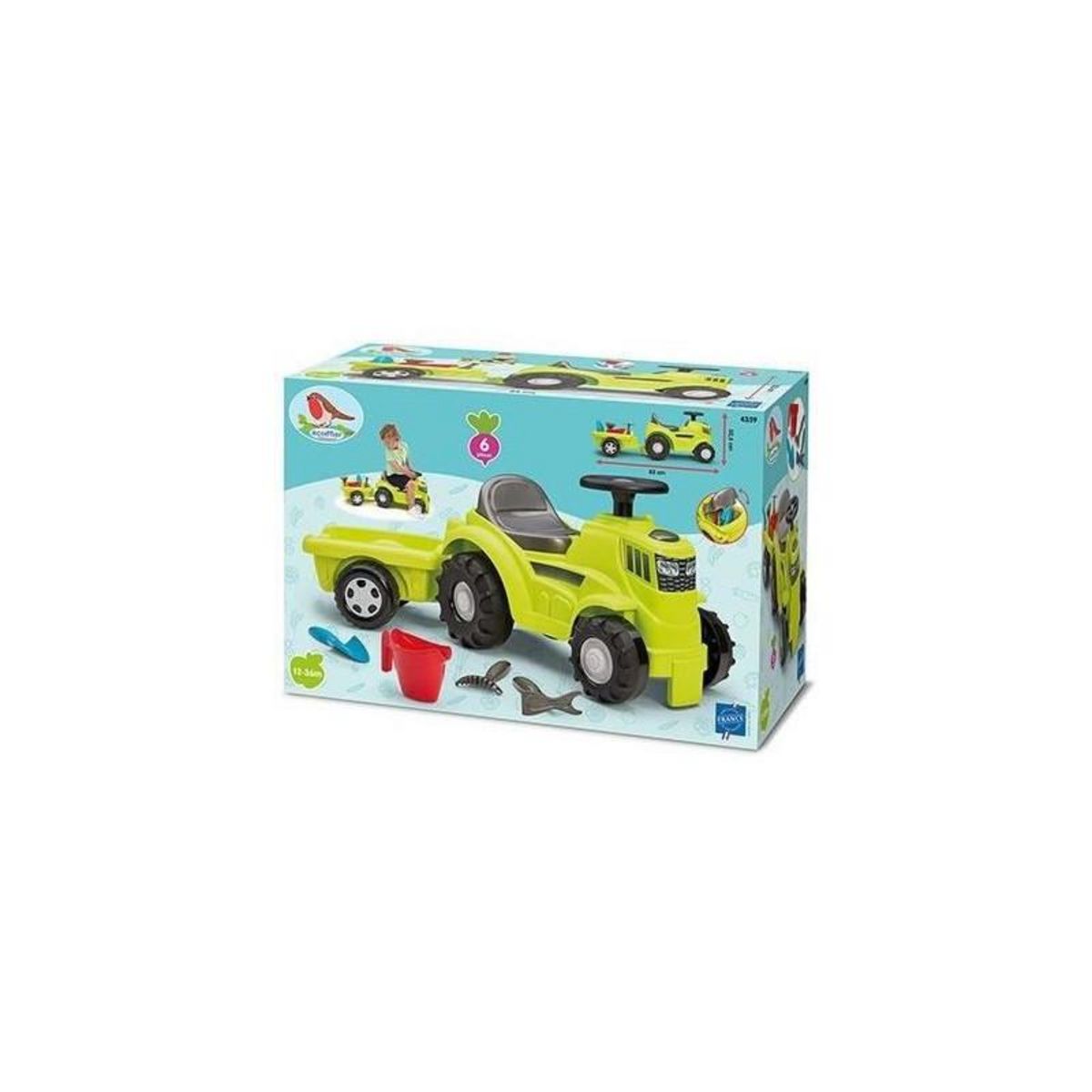 Ecoiffier Porteur Tracteur remorque 85 cm garni ECOIFFIER