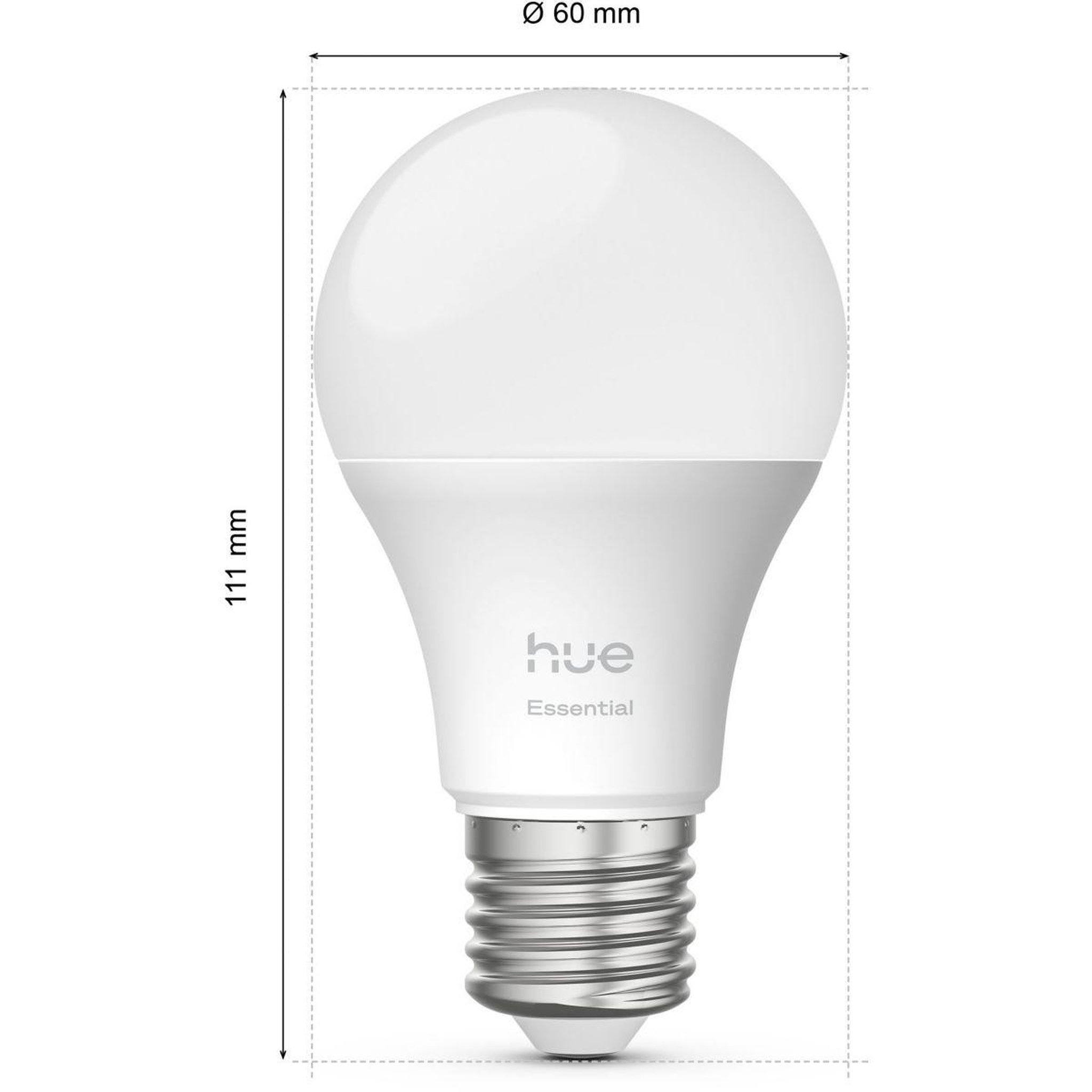 Voir la diapositive 4 : PHILIPS HUE Ampoule LED connectée Essential E27 White&Color Ambiance