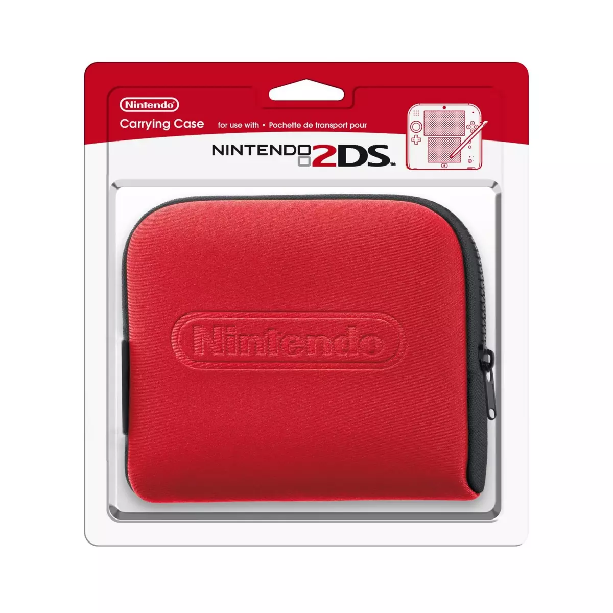 Pochette Nintendo 2DS Rouge