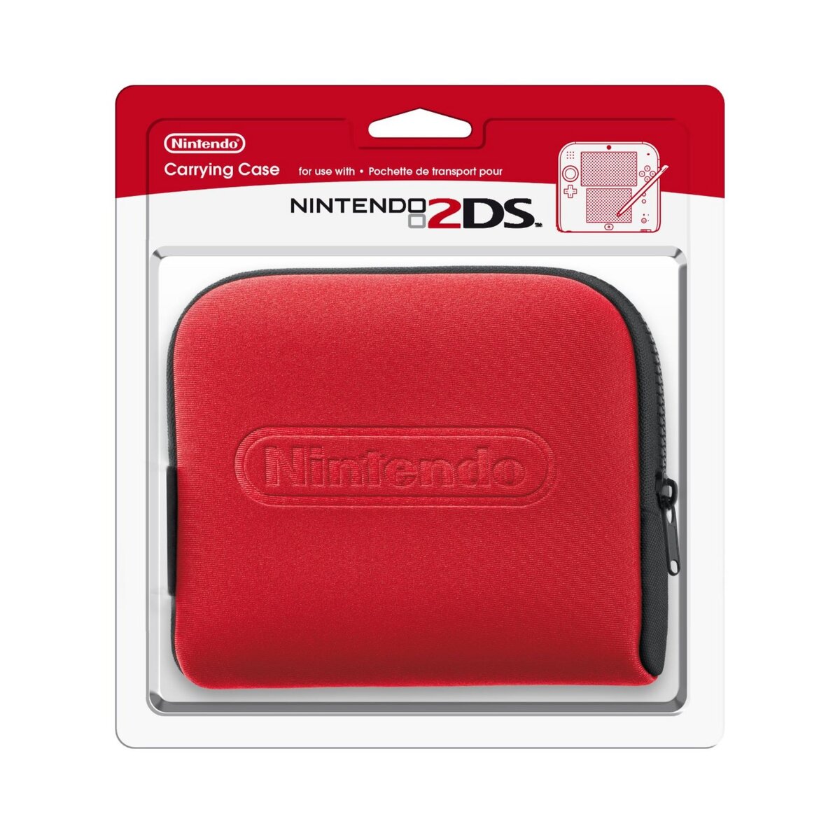 Pochette Nintendo 2DS Rouge
