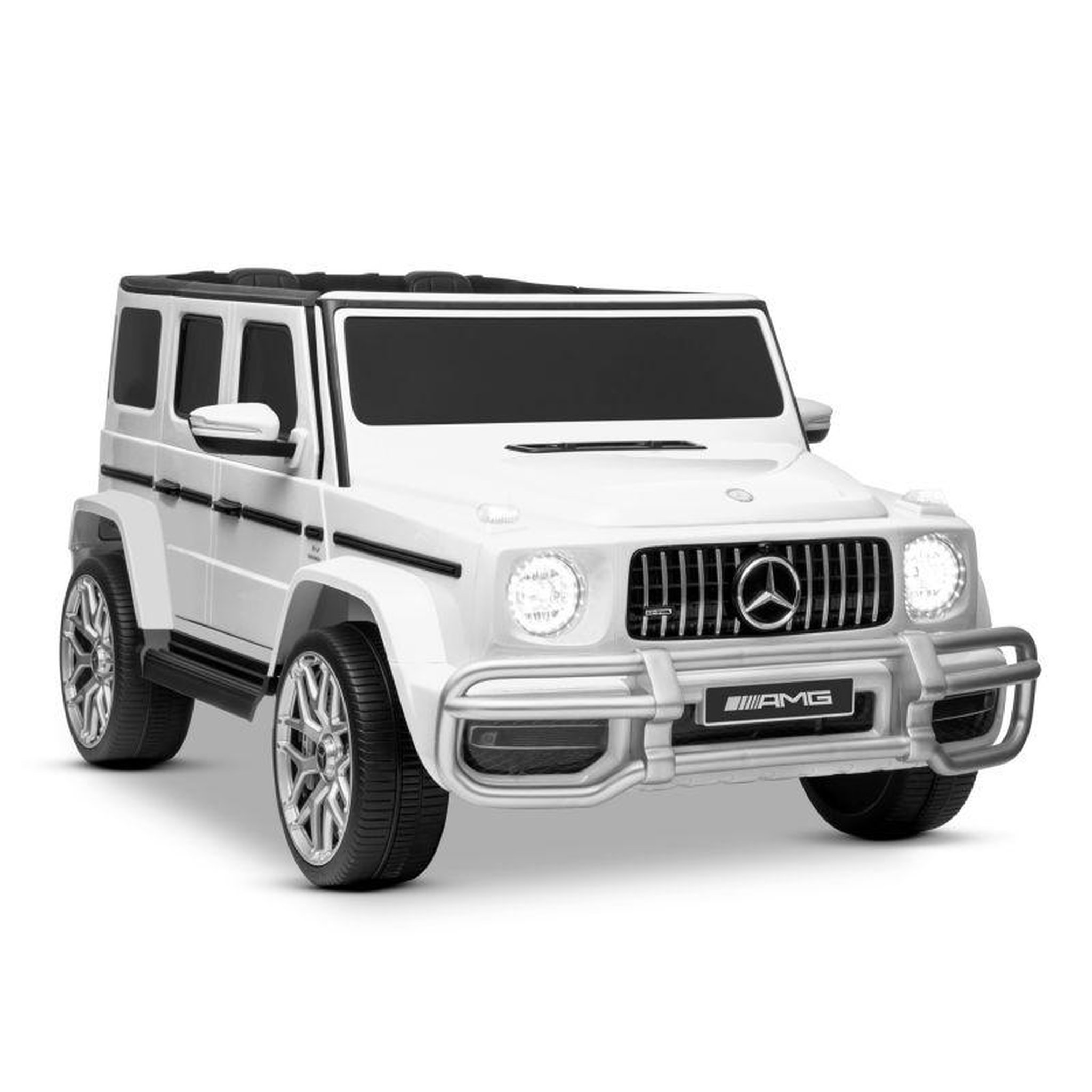 Voir la diapositive 1 : Mercedes Benz Voiture Electrique 4x4 Mercedes AMG - 2 places - 2x 45W, Marche AV/AR, Phares et Système audio