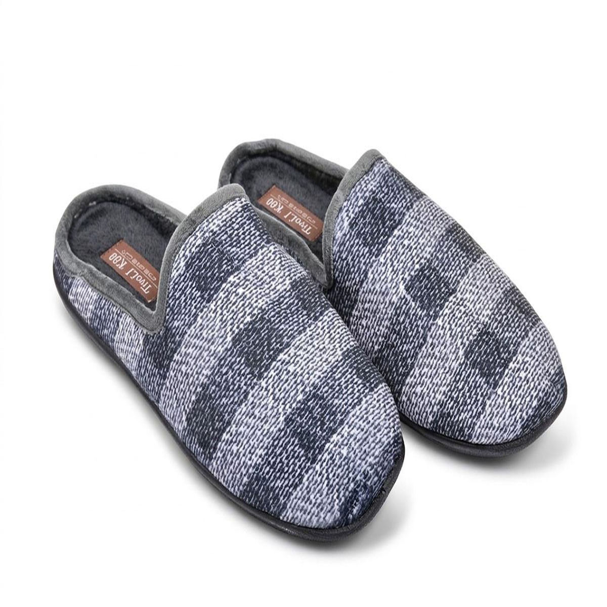 OZABI OZABI Pantoufles Homme Mule Chaudes Antiderapantes Confort