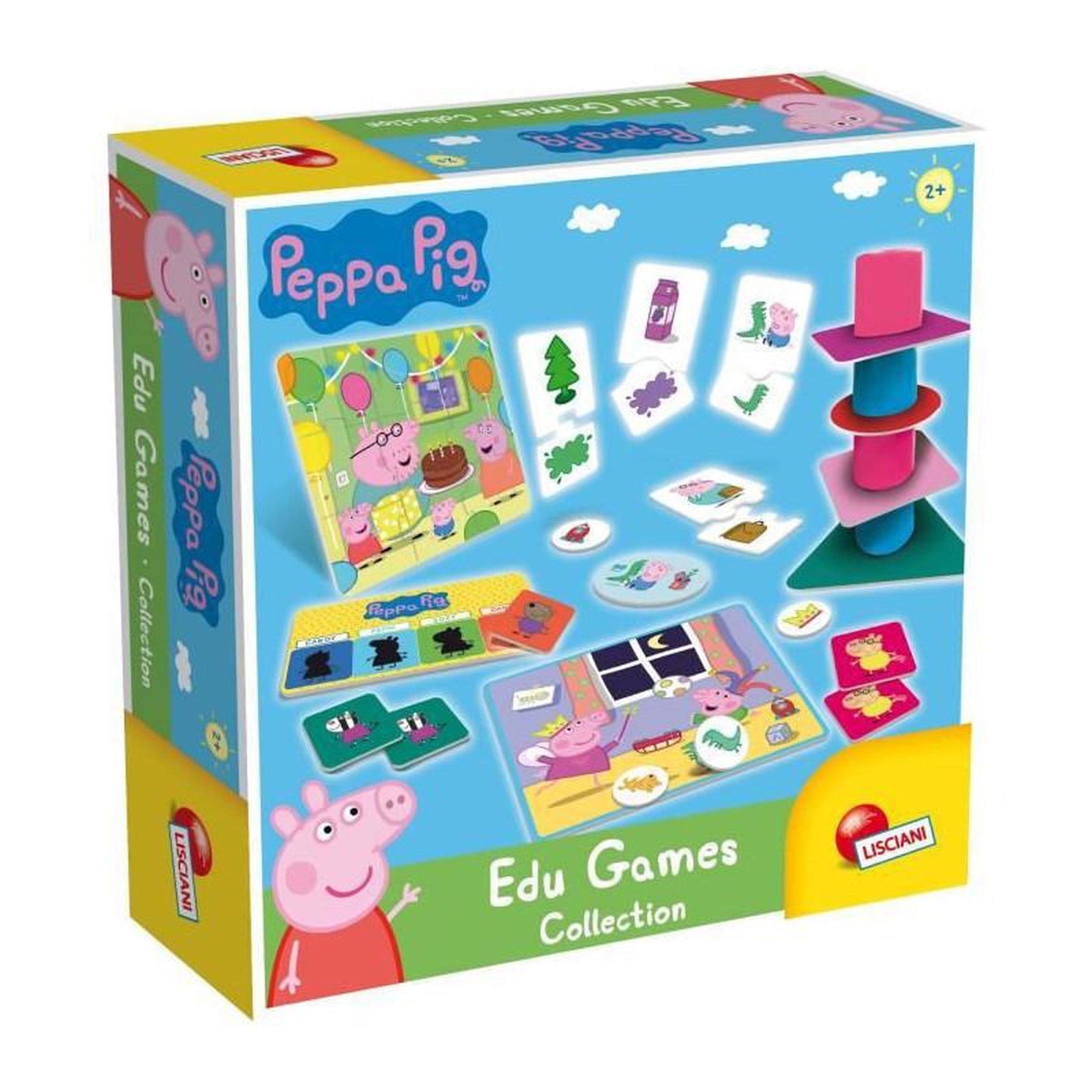 Voir la diapositive 4 : LISCIANI GIOCHI LISCIANI GIOCHI Peppa Pig Collection dejeux Educatifs Baby