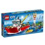 Voir la diapositive 1 : LEGO City 60109 - Le bateau des pompiers